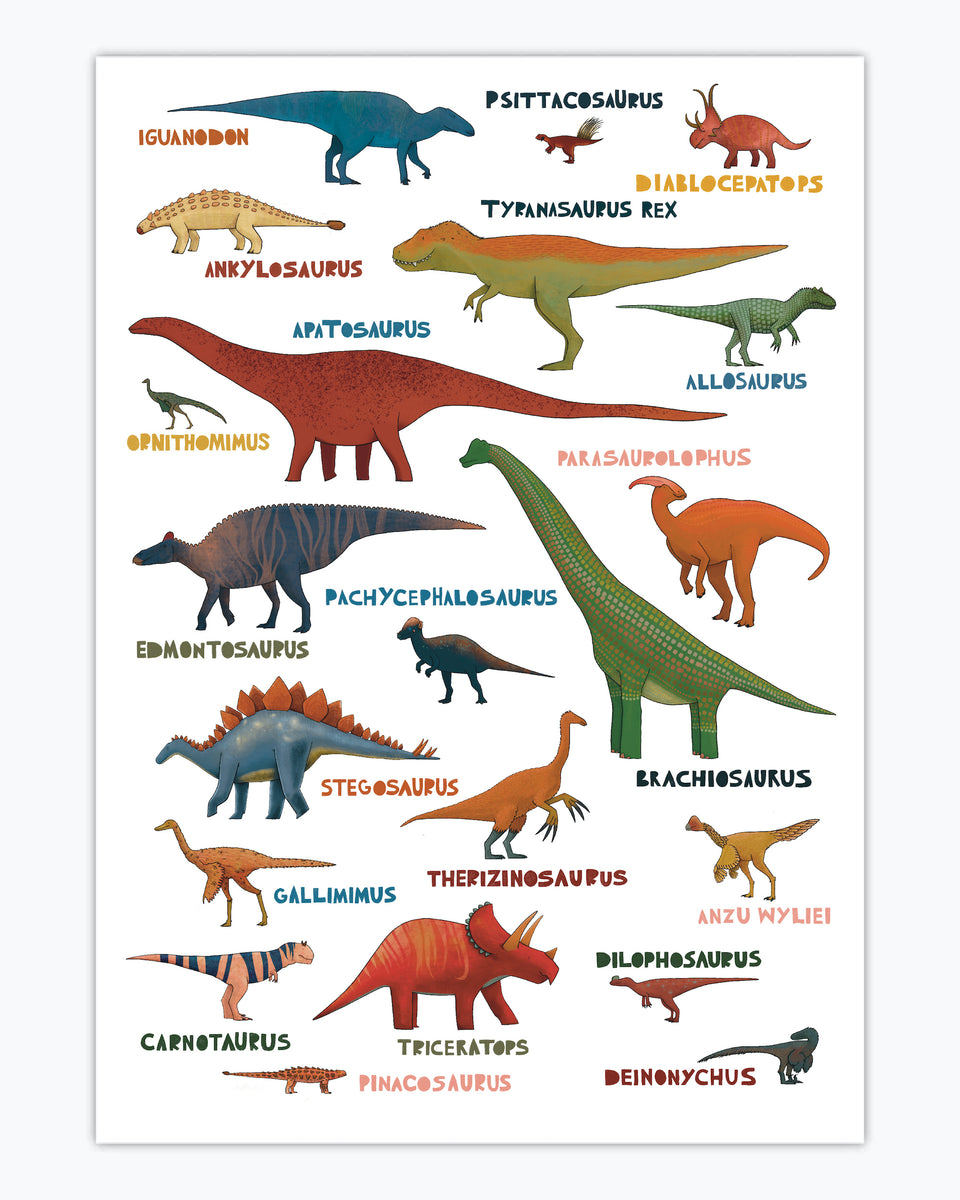 DOPE DINOS VOL.2 — Fine Art Print for The Dinosaur Crazies – Call