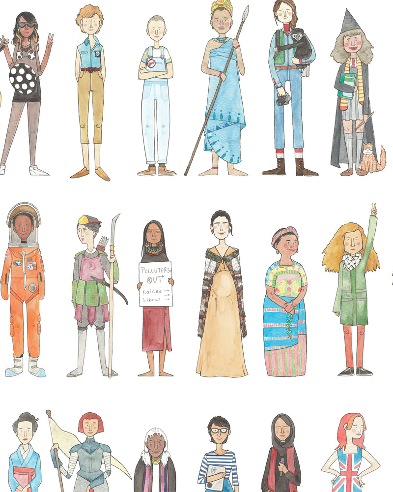 
                  
                    Load image into Gallery viewer, BOSSY, like a BOSS!   —    Fine Art Print: An Ode to Girl Power, Rebels &amp;amp; Warriors
                  
                