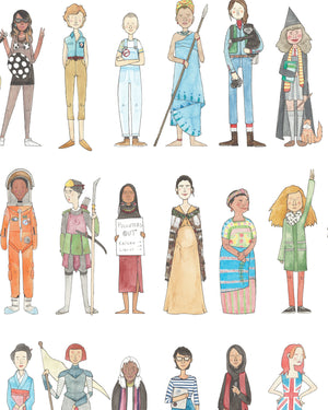 
                  
                    Load image into Gallery viewer, BOSSY, like a BOSS!   —    Fine Art Print: An Ode to Girl Power, Rebels &amp;amp; Warriors
                  
                