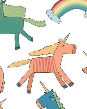 
                  
                    Load image into Gallery viewer, CANDY UNICORNS — Fine Art Print for the Lovers of these Magical Beings
                  
                