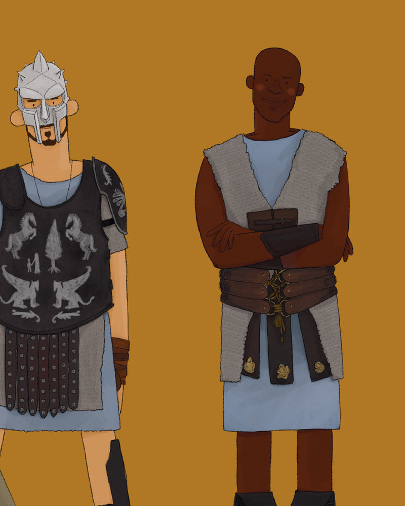 
                  
                    Load image into Gallery viewer, THE DREAM TEAMS series - Fine Art Prints of the Coolest Duos
                  
                