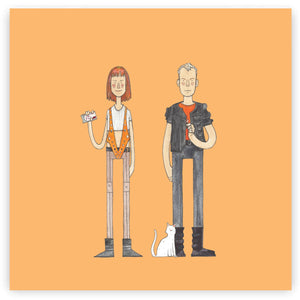
                  
                    Load image into Gallery viewer, THE DREAM TEAMS series - Fine Art Prints of the Coolest Duos
                  
                