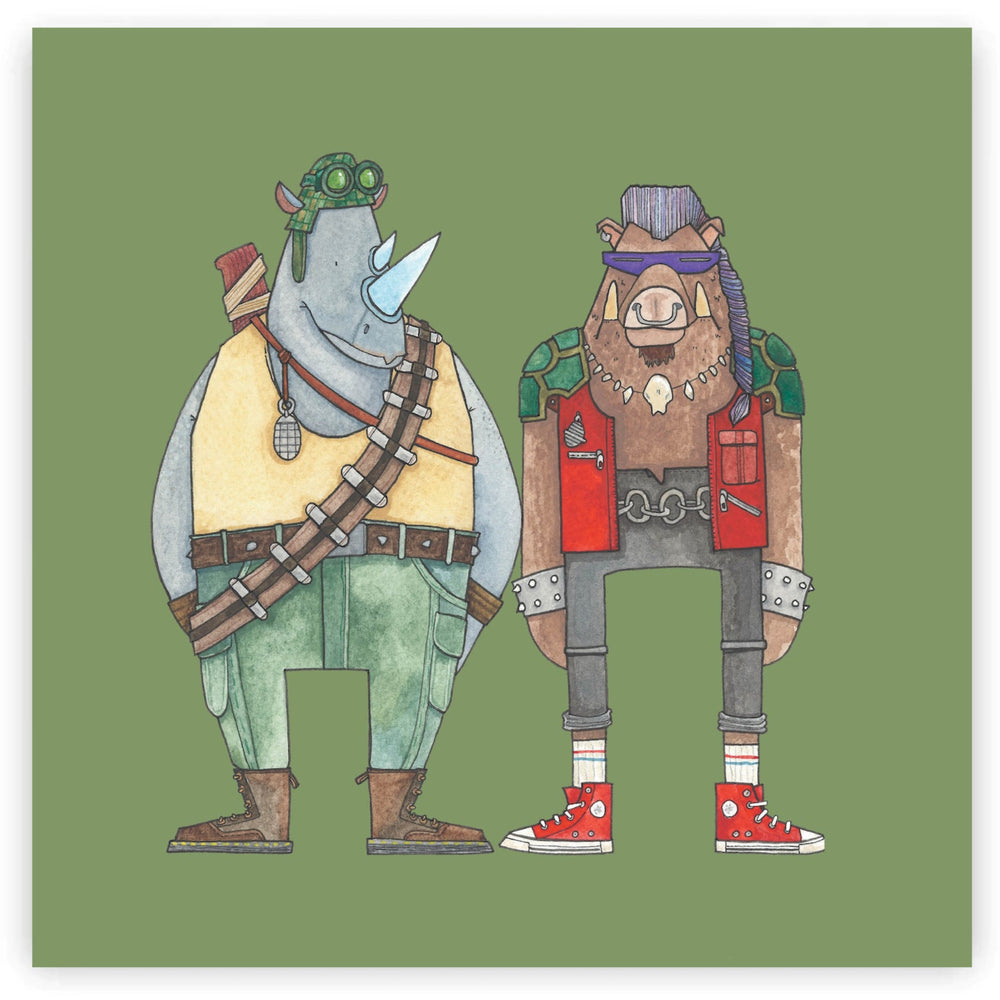 
                  
                    Load image into Gallery viewer, THE DREAM TEAMS series - Fine Art Prints of the Coolest Duos
                  
                