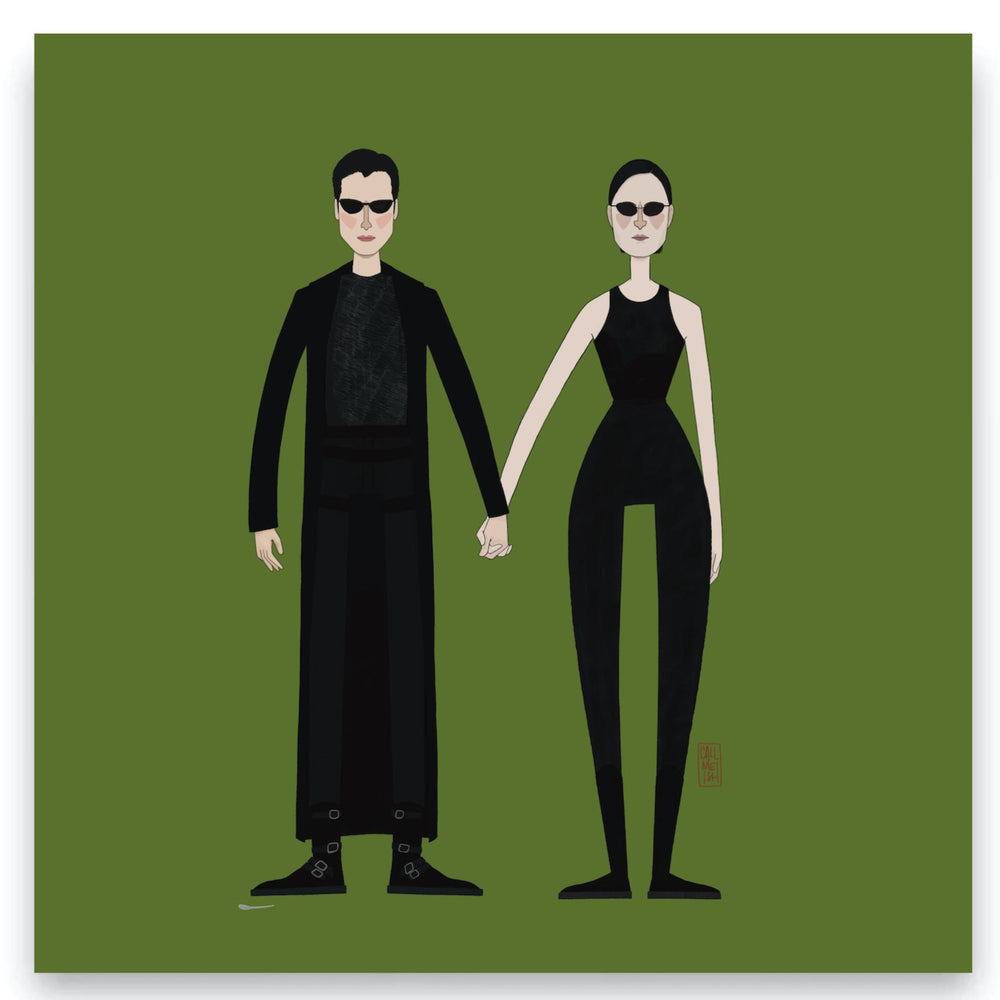 
                  
                    Load image into Gallery viewer, THE DREAM TEAMS series - Fine Art Prints of the Coolest Duos
                  
                