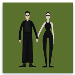 
                  
                    Load image into Gallery viewer, THE DREAM TEAMS series - Fine Art Prints of the Coolest Duos
                  
                