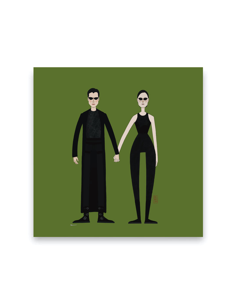 
                  
                    Load image into Gallery viewer, THE DREAM TEAMS series - Fine Art Prints of the Coolest Duos
                  
                