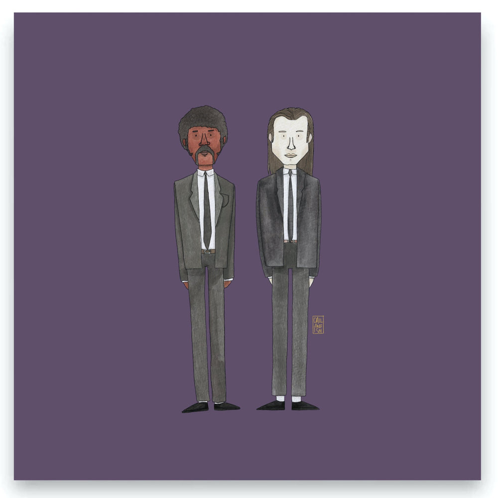 
                  
                    Load image into Gallery viewer, THE DREAM TEAMS series - Fine Art Prints of the Coolest Duos
                  
                