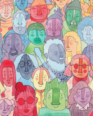 
                  
                    Load image into Gallery viewer, RAINBOW NATION - Fine Art Print, an Ode to the People of South Africa
                  
                