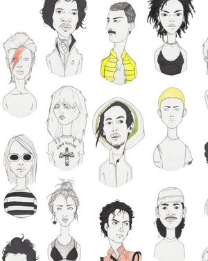 
                  
                    Load image into Gallery viewer, ROCK N’ ROLL - Fine Art Print of the Greats
                  
                