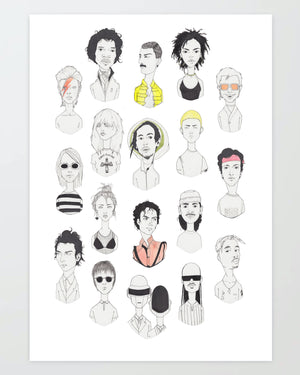 
                  
                    Load image into Gallery viewer, ROCK N’ ROLL - Fine Art Print of the Greats
                  
                