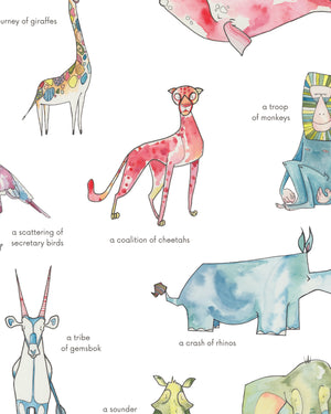 
                  
                    Load image into Gallery viewer, SUNNY CREATURES - Fine Art Print of the Beautiful Animals from the Motherland
                  
                